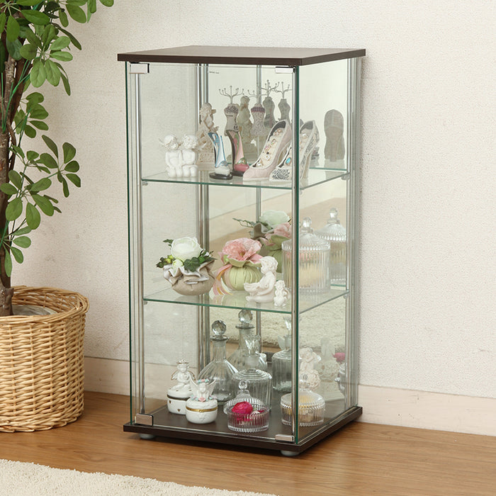 ミラー付き3段コレクションケースの商品画像1-1