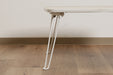 折りたたみ式白いローテーブル正方形タイプの商品写真9
