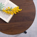 木目調/大理石柄サイドテーブルの商品写真11